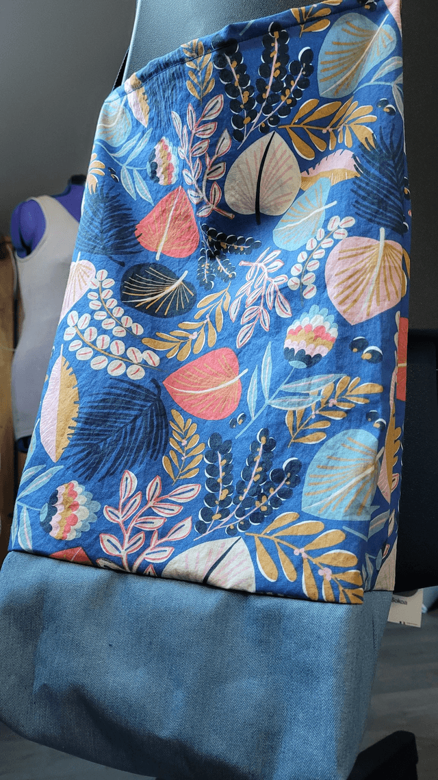 Lot de 2 sacs cabas hauts